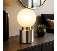 Globo Lighting Marka lampe de table 1x25 W blanc-satin-nickel 21003N