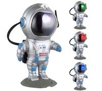 Lampe de table Lampe pour enfants Astronaut Salle de jeux Changement de couleur RGB USB gris LED, plastique, H 22 cm