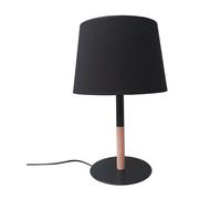 Lampe de table led ANNIKA - Aluminor - 6.5 W - noir/bois