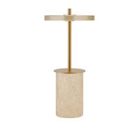 Umage Lampe de table Asteria Move Mini Ø12x25.5 cm Clay Travertine-brass