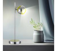 Lampe De Table LED Chambre Lecture Chrome Boule Lampe D'Appoint Big Light