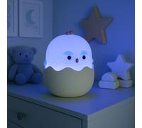 Lampe de table pour enfants Lampe de nuit LED Lampe de chevet Poulet, changement de couleur RVB, variateur tactile, minuterie, LxlxH10,7x10,3x12,8 cm