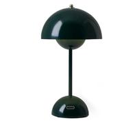 Lampe de table LED en forme de pot de fleurs rechargeable style vintage macaron tactile à intensité variable 3 couleurs, batterie sans fil, lampe de chevet protection des yeux pour chambre à coucher
