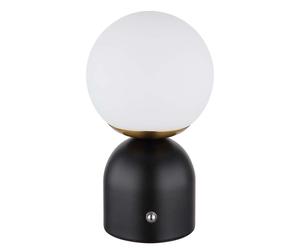 Lampe de table LED lampe d'appoint lampe de chevet variateur tactile mémoire noir
