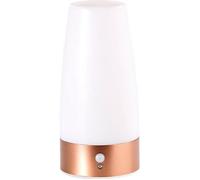 Lampe de table LED - LUNARTEC - avec détecteur de mouvement PIR - Blanc - pour chambre d'enfant