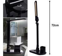 Lampe de table LED mobile 3 niveaux Touch Dimmer Projecteur USB Lampadaire