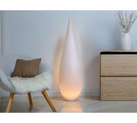 Lampe de table LED portable PALMAS blanche 3 W, blanc chaud, 90 lm, plastique, dimensions : 80 x 25 x 25 cm, IP44, RL
