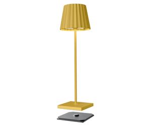 Lampe de table LED Troll 2.0 sompex jaune, Fuß 10x38. Schirm 9xFuß 10 cm