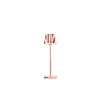 Lampe de table LED Troll Nano sompex rose, Fuß 5.6x21 cm. Schirm 4.7xFuß 5.6 cm