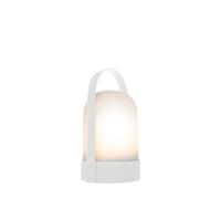 Lampe de table LED Uri pure (socle/poignée en blanc) 25 cm