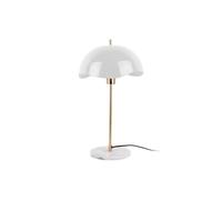 Lampe de table Leitmotiv Waved Dome Blanc 30x56x180 cm