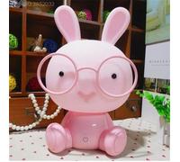 lampe de table Mignon Bébé Lampe Lapin Veilleuse Led Lampe de Nuit De Noël Cadeau De Chevet Décor Enfants Belle Lunettes Lapins