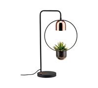 Paulmann Lampe de table Neordic Fanja 79746 1x20 W GU10 Noir/Cuivre Métal
