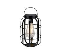 Lampe de table Noir Fer H22xl14.5xL14.5cm