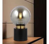 Globo Lighting Marka lampe de table 1x25 W noir-fumé-laiton 21003BB
