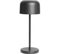 Lampe de table Olympia Siena, dôme rond, noir, 200 mm