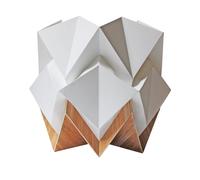 Lampe de table origami ecowood taille m