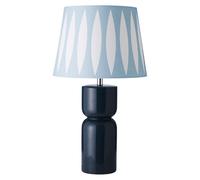 Lampe de table "Paris", bleu tempête.