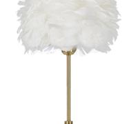 LAMPE DE TABLE PLUME BOULE