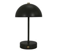 Lampe de Table Rechargeable Lucia 25cm Noir