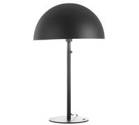 Lampe de table rétro champignon gris lampe d'appoint lampe de salon lampe de chevet design champignon lampe de table lampe de chambre, métal, 1x E27, DxH 45 x 73 cm