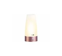 Lunartec Lampe de table ronde avec capteur de mouvement PIR rechargeable