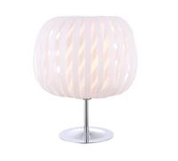 Lampe de table, salon, chambre à coucher, éclairage, lampe de lecture, blanc comme un ensemble, y compris les ampoules LED