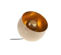 Lampe de table Samuel crème 28 cm - - Beige - Métal