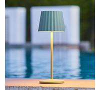 Lampe de table LUMISKY de table sans fil LED vert olive