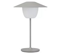 Lampe de table sans fil ANI MINI 21 cm, LED, gris satélite, aluminium, Blomus