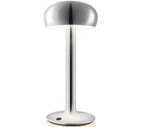 Lampe de table sans fil EMENDO 29 cm, LED, chromé, Eva Solo