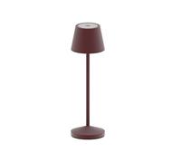 Lumisky Lampe de table sans fil EMILY H25 cm LED blanc chaud dimmable Rouille