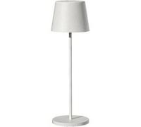 Lumisky Lampe de table Kelly White – sans fil LED dimmable rechargeable, aluminium blanc H38 cm