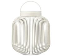 Lampe de table sans fil LITO M 30,5 cm, LED, gris soie, acier, Blomus