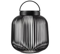 Lampe de table sans fil LITO M 30,5 cm, LED, noir, acier, Blomus