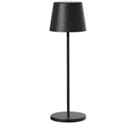 Lumisky Lampe de table touch sans fil en aluminium noir KELLYL BLACK LED blanc dimmable H38cm