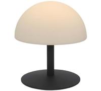 Lampe de table sans fil - LUMISKY - NEPTUNE ROCK - H20 cm- Pied en acier - Gris - LED blanc chaud et blanc