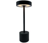 Lampe de table sans fil - LUMISKY - ROBY - Touch en aluminium - Gris foncé - LED