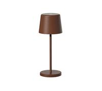 Lumisky Lampe de table KELLYL MINI VINTAGE tactile sans fil LED aluminium blanc dimmable H22cm