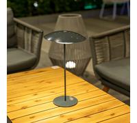 Lampe de table sans fil New Garden Sardinia 40 Gris Anthracite