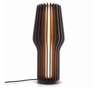 Lampe de table sans fil RADIANT 28 cm, LED, foncé marron, bois, Eva Solo