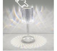 Lampe de Table Sans Fil Rechargeable, Lampe de Chevet LED à Gradation Tactile pour Salon Chambre à coucher d'hôtel