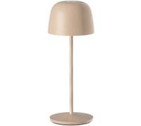 Lumisky Lampe de table SOPHIA CREAM – LED tactile sans fil aluminium dimmable H28 cm