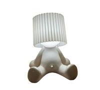 Lampe de Table Shy Boy, Lampe de Nuit Créative Shy Boy LED, Décoration de la Maison Cadeau Original pour Chambre, Cadeaux de Noël et de la Saint-Valentin (Blanc)