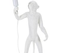 LAMPE DE TABLE SINGE BLANCHE