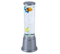 Lampe de table sur pied LED RVB Pilier de couleur de la lumière changeante Décoration Poisson Lights Direct