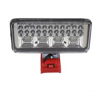 Lampe de travail 18 V avec 57 LED, outil de lampe de poche LED sans fil pour lampe de chantier, projecteur portable pour camping en plein air et utilisation, port de charge USB