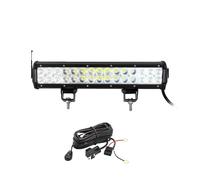 Lampe de travail à LED, combinaison projecteur-spot 126W 288W, lampe tout-terrain, 15 pouces 90W avec câble