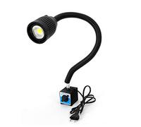 Lampe de travail à LED magnétique 220V Flexible Étanche Bras lumineux, Magnetic Base