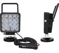 Lampe de travail à LED, portable, pied magnétique, faisceau de 48W